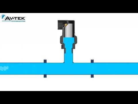 Av-Tek's 5302 2" Plastic Combination Air Valve