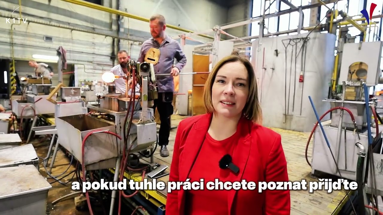 V sobotu můžete v MOSERu poznat umění oboru sklář