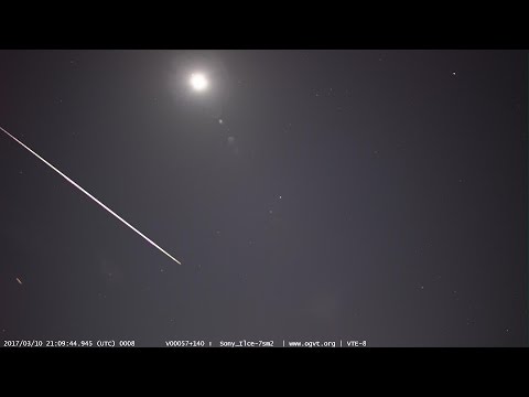 03/10/2017, 21:09:44 UTC - Meteor über dem Kanton Tessin