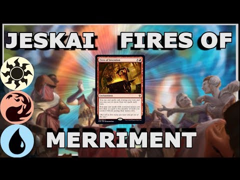 Jeskai Fires of Merriment | Throne of Eldraine Standard Deck (MTG Arena)