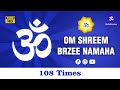 Om Shreem Brzee Namaha 108 Times | Manifest Prosperity and Abundance | Money Mantra
