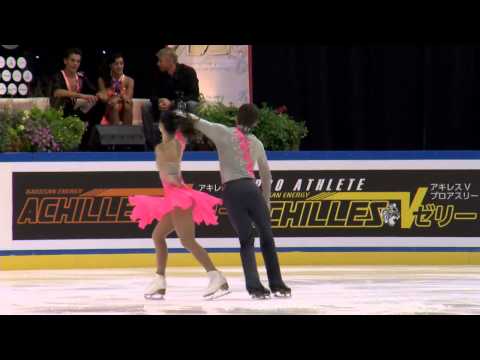 ISU 2014 Jr Grand Prix Courchevel Short Dance Emily DAY / Kevin LEAHY USA