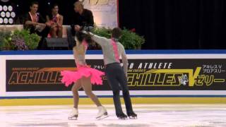 ISU 2014 Jr Grand Prix Courchevel Short Dance Emily DAY / Kevin LEAHY USA