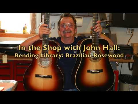 Blues Creek Guitars - Bending Reference Library - Bending Brazilian Rosewood