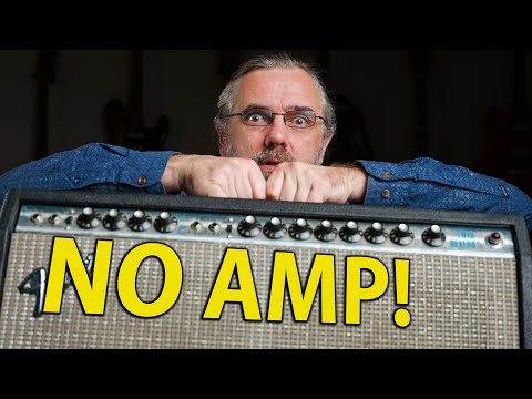 You don't NEED a Guitar amp!