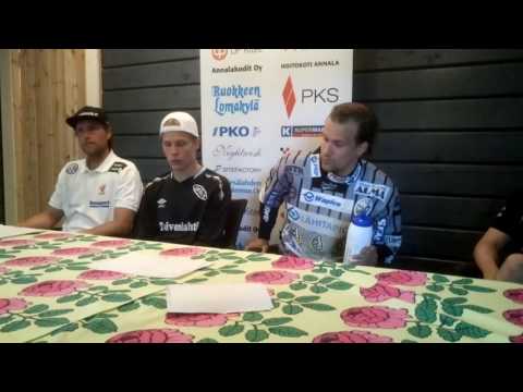 Kiteen Pallo - Seinäjoen JymyJussit 31.5.2016 lehdistötilaisuus