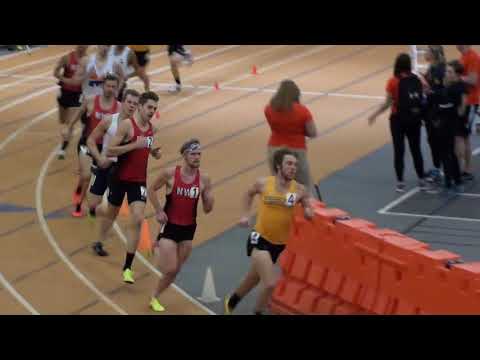 2018 GPAC Indoor - Men's Mile - Heat 2 - McAllister
