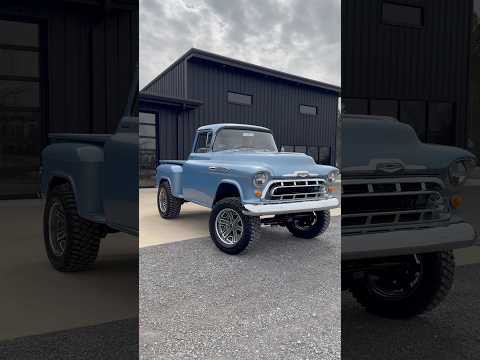 1957 Chevrolet Apache 4x4 Pickup by Staffords Garage #trucks #fujifilm