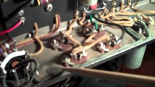 1959 Bassman - Correcting Heater Wire Lead Dress from Fender Factory