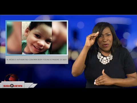 N. Mexico authorities confirm body found Is missing GA boy (ASL - 8.16.18)