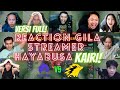 Full Reaction Gila Streamer Hayabusa Kairi | Onic vs Echo | #mlbb