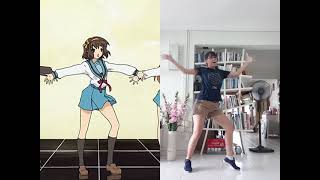 [SIDE BY SIDE] Hare Hare Yukai // The Melancholy of Haruhi Suzumiya ED #涼宮ハルヒの憂鬱