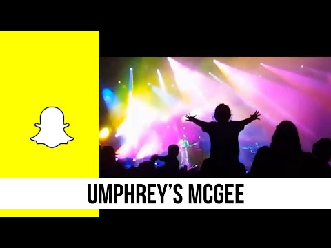 Umphrey's McGee (with fireworks) - SNAPCHAT RECAP @ White River State Park 8/5/16