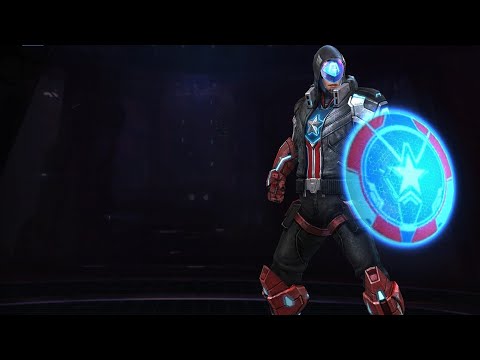 Captain America from the future 3099 gameplay.# marvel future fight moves.