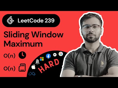LeetCode 239: Sliding Window Maximum