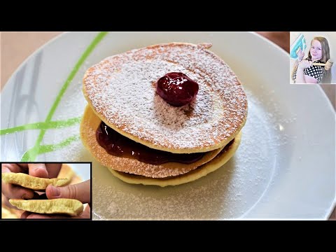 Mäkkučké  vanilkové lievance , výborný recept, žiadne maslo, žiadny olej.