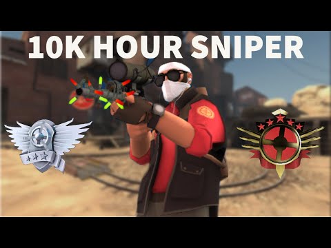 The Aim of a 10,000 Hour Sniper (TF2 Gameplay) (Insane)
