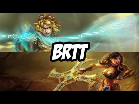 brTT Ezreal / Nami vs Sivir / Thresh - Bot