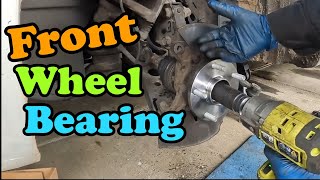 2004-2006 Lexus ES330 Front Wheel Bearing Replacement How To DIY