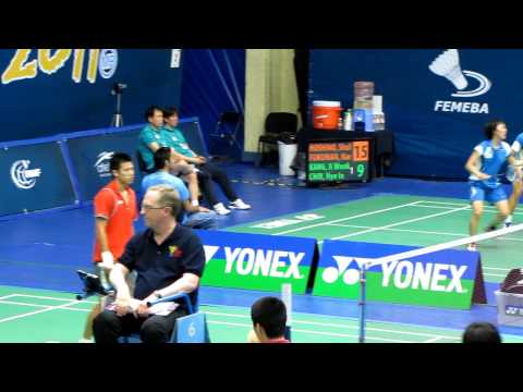 2010 BWF World Junior Championships - QF Day random match..