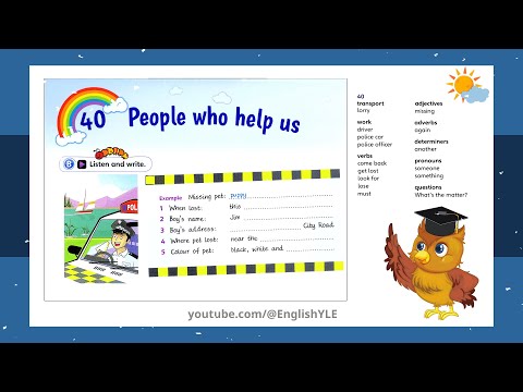 Fun for Movers 4th Edition | People who help us | 40B - Page 85