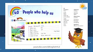Fun for Movers 4th Edition | People who help us | 40B - Page 85