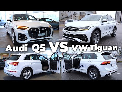 Audi Q5 2021 vs Volkswagen Tiguan 2021 | Which would you choose ?