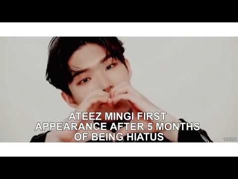 ATEEZ MINGI IS BACK #MINGI_IS_BACK