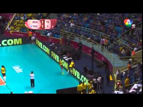 FIVB World Grand Prix 2015      Brazil vs Thailand   11 July