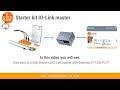 How To Link Siemens S7 1200 With Ifm Starter Kit IO Link Master