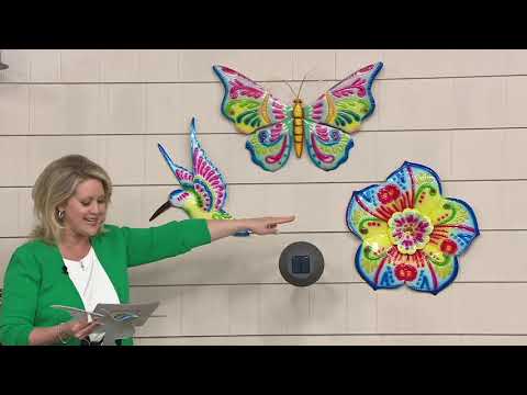 Plow & Hearth Colorful Talavera Inspired Wall Art on...