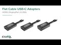 Plugable’s New Flexible, Durable, and Portable USB-C Adapters
