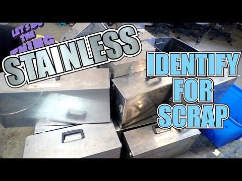 Scrapping Stainless Steel - Identification Tips 304 vs 316 - Scrap Metal Guide