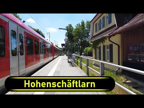 S-Bahn Station Hohenschäftlarn - Munich 🇩🇪 - Walkthrough 🚶