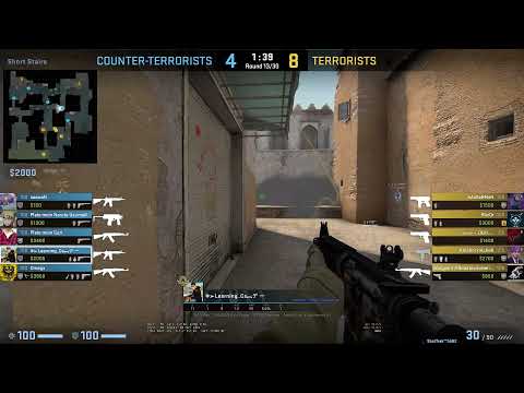 CS:GO de_dust2 M4 Spray