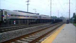 preview picture of video 'Amtrak and SEPTA at Crum Lynne'