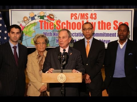 Mayor Bloomberg and Chancellor Walcott Reopen Twelve Schools Damaged by Hurricane Sandy