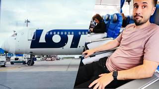 We PAID EXTRA for Premium Economy... and This Happened 😅🚨 LOT Airlines Honest Review