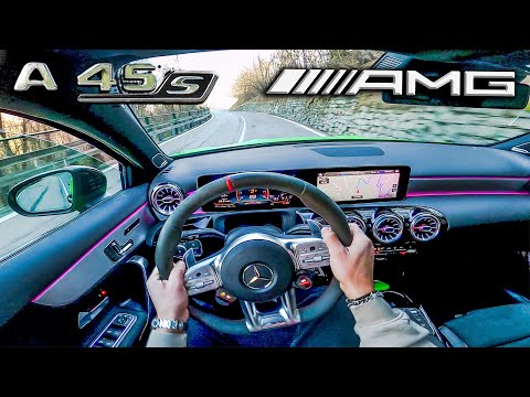 2020 Mercedes AMG A45 S Stage 2 (497 hp) - POV Drive on ROAD