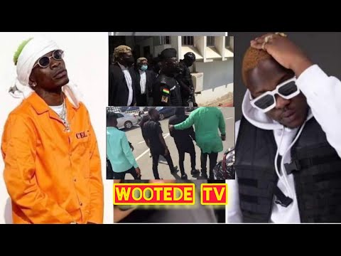 watch Shatta wale and medikal after court || video Leaked + His Smart Phone Issues In Court.