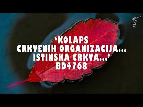 (Matej 16:18) Bertha Dudde 4768 - ‘Kolaps crkvenih organizacija... Istinska Crkva’