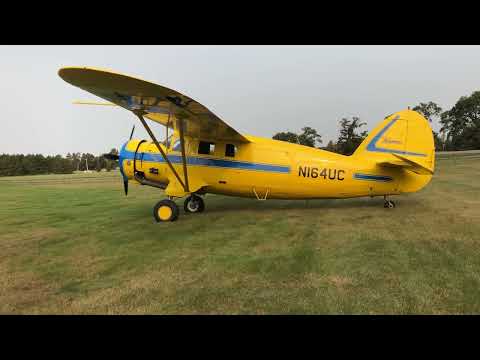 Noorduyn Norseman  morning wake up call at 9Y2