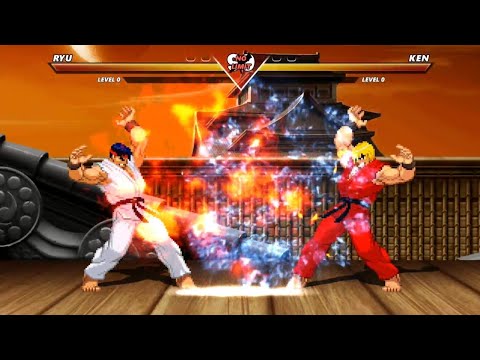 ICE POWER RYU vs FIRE POWER KEN - The greatest fight of all time❗🔥