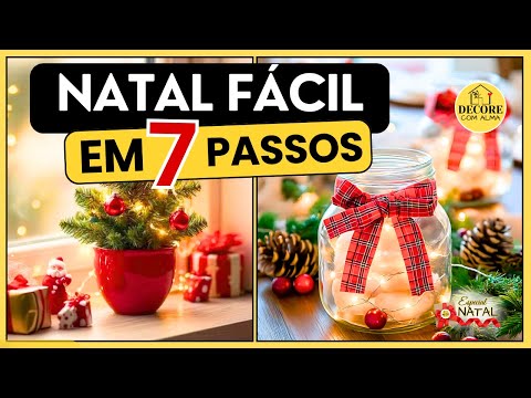 7 ideias de decoração fácil pra deixar sua casa linda no Natal