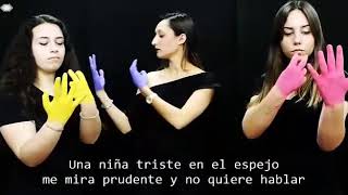 La puerta violeta en lengua de signos. Rozalén. CFGS Integración Social del IES Ben Gabirol