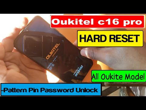 OUKITEL C16 Pro Hard reset  Remove Pin, Pattern, Password lock. Factory Reset C16 Pro oukitel