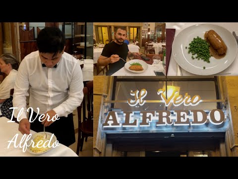 Ristorante Il Vero Alfredo - Fettuccine Alfredo'nun Doğduğu Restaurant #Roma