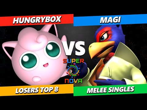 Supernova 2024 Top 8 - Hungrybox (Jigglypuff) Vs. Magi (Falco) Smash Melee Tournament