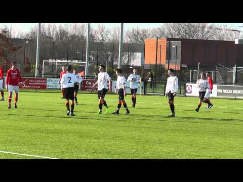 14 jan 2012 VV De Meern B1 - GDA B1 vr 4-3 Doelpunt Bjorn