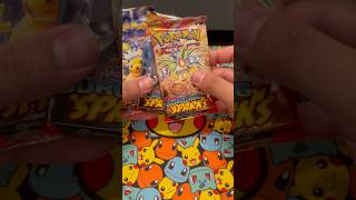 Last 3 pack of the surging sparks booster box! #collection #pokemon #pokemonchannel